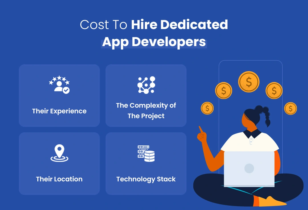 Cost to hire dedicated app developers